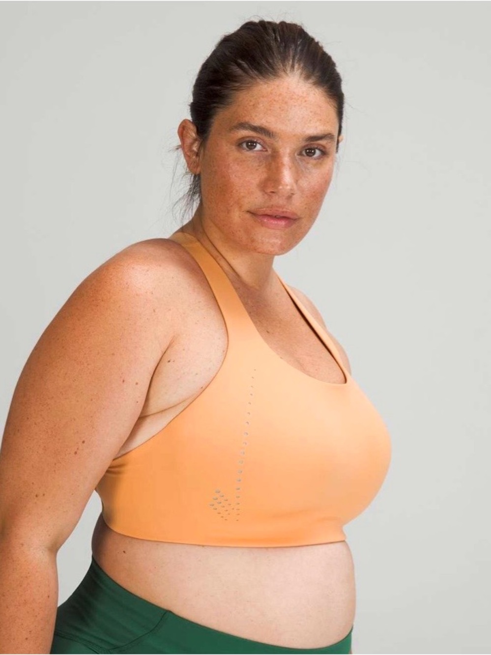 Lululemon AirSupport Bra High Support Warm Apricot 36DDD